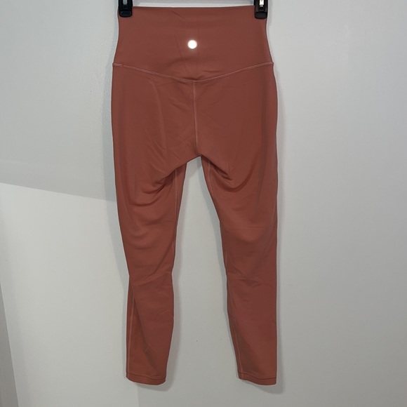 LULULEMON peach orange leggings - Picture 3 of 5